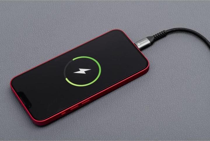 Actual product image Forcell Cable F-ENERGY C259 cable Type C to Lightning PD 3A 27W Cafule 2 m black (2 m, 27 W)