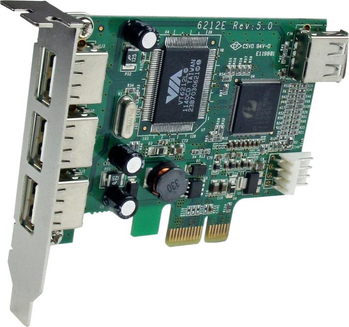 Immagine prodotto StarTech 4 Port PCIe USB 2.0 Card
