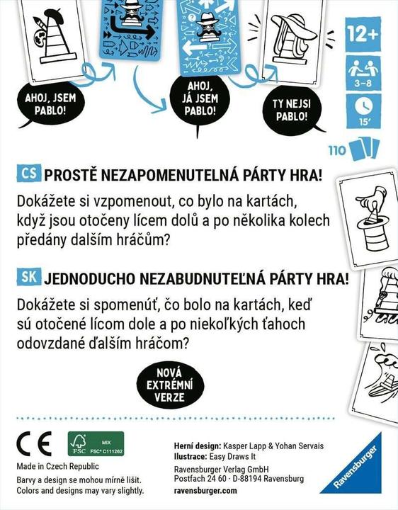 Actual product image Ravensburger Kartenspiel Du willst es (nicht)! - Inkognito (German)