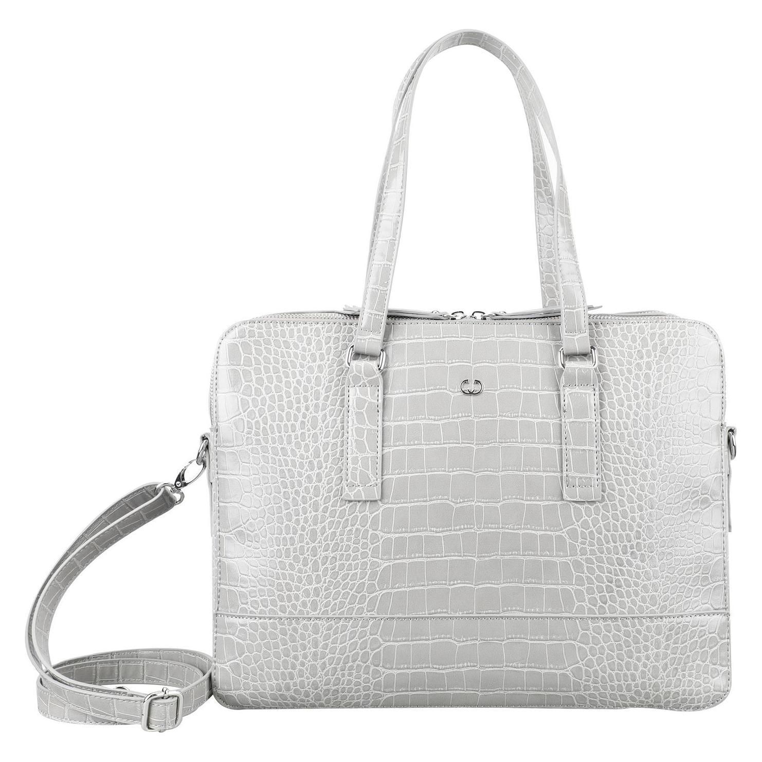 Gerry Weber, Damen, Tasche, Feel Lucky Business Shopper, Grau