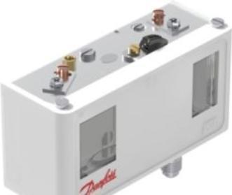 Actual product image Danfoss KP17WB - Dobbelt trykafbryder, -0.2-7.5, 8-32 bar, Maks convertible