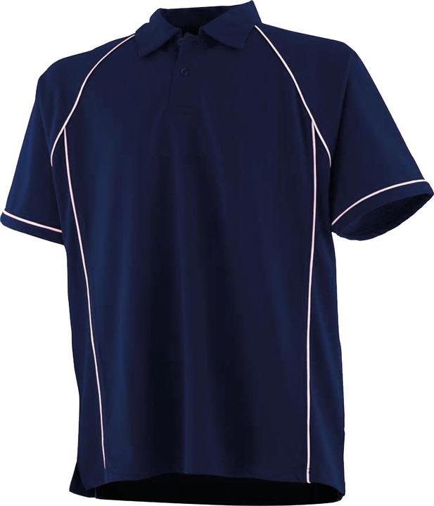 Marineblau/Weiss