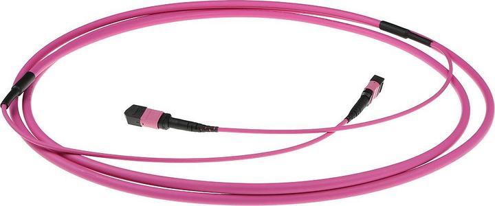 Image du produit ACT 70 mètres Multimode 50/125 OM4(OM3) polarité A câble trunk fibre avec connecteurs femelles MTP/MPO (CAT7, 70 m)