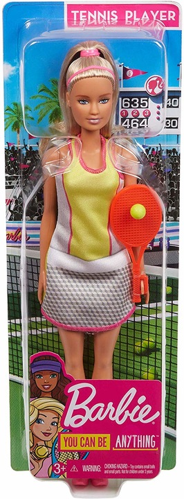 Actual product image Barbie Doll tennis player