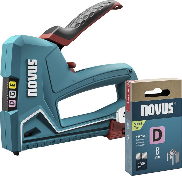Image du produit Novus Tools 030-0462 Agrafeuse manuelle Type d'agrafe 11, type 53F Longueur d'agrafe 6 - 14mm
