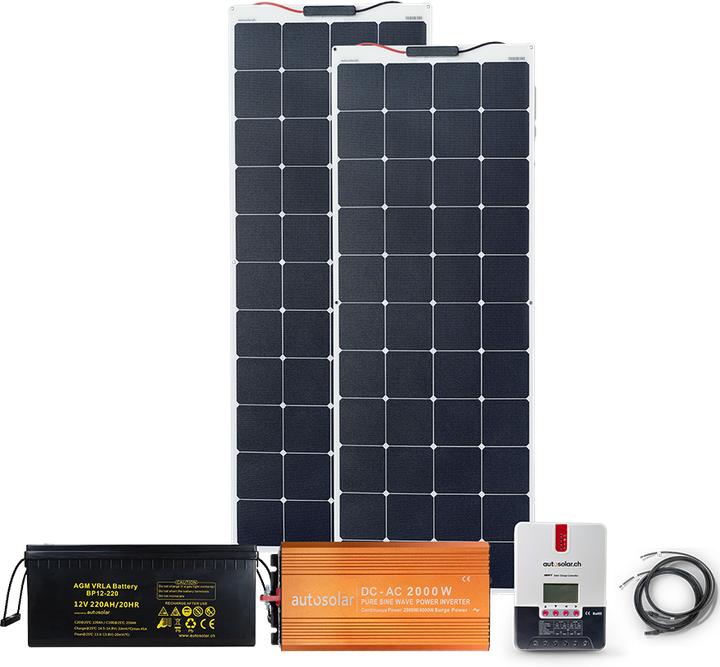 Immagine prodotto Autosolar Pacchetto completo (330 W)