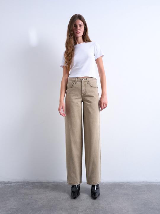 Produktbild Spokey Weiter Beinschnitt Niedrige Taille Jeans Weit geschnitten (26)