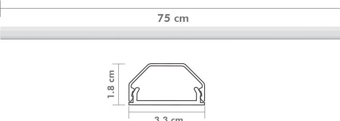 Actual product image LogiLink Prüfen (Duct, 75 cm)