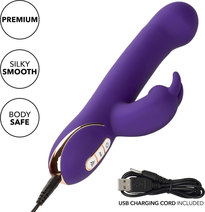 Produktbild CalExotics Jack Rabbit Vibrator & Stimulator 7 Vibrationen Und Saugmodus Blau