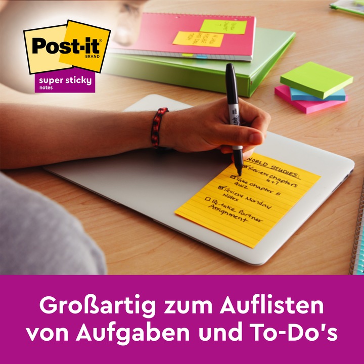 Immagine prodotto Post-it Promo super appiccicosa (101 x 152 mm)