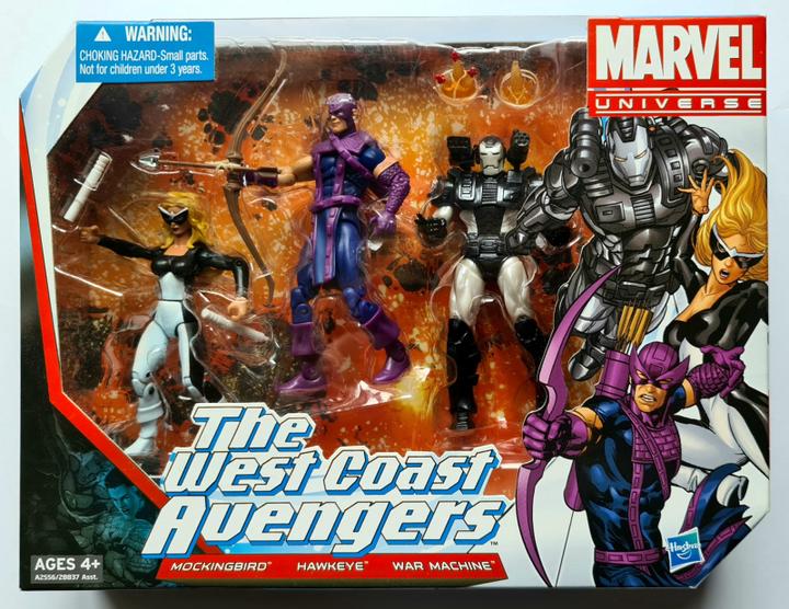 Immagine prodotto Hasbro Universo Marvel - Set di figure dei Vendicatori della Costa Ovest (2012)