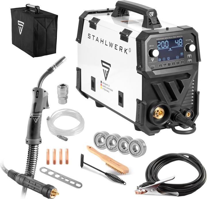 Actual product image Stahlwerk MIG MAG 200 Spot Puls Pro Digital