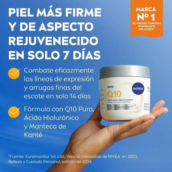 Immagine prodotto NIVEA Q10 Firming + Rejuvenating Body Cream 400ml (Crema corpo, 400 ml)