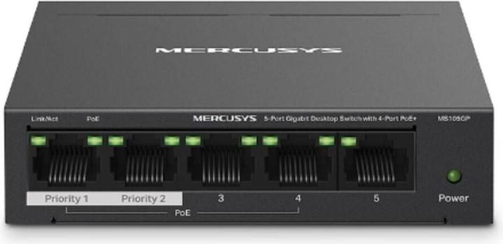 Actual product image Mercusys MS105GP (5 ports)