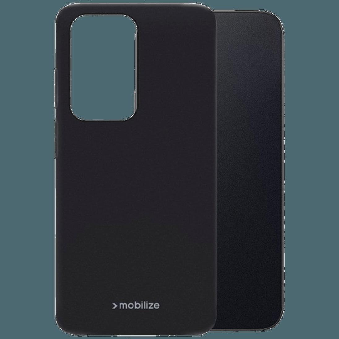 Mobilize Gummi-Gelly-Hülle (Honor 200 Lite), Cover smartphone, Nero