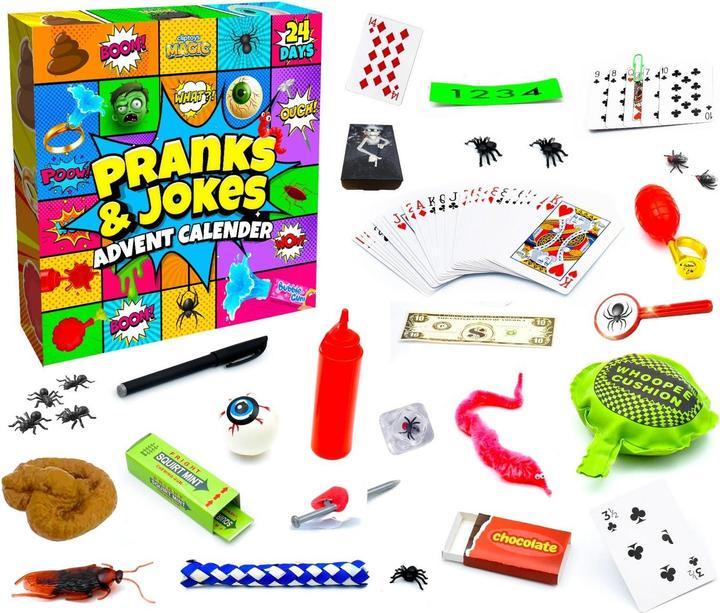 Actual product image Pranks Surprise Advent Calendar