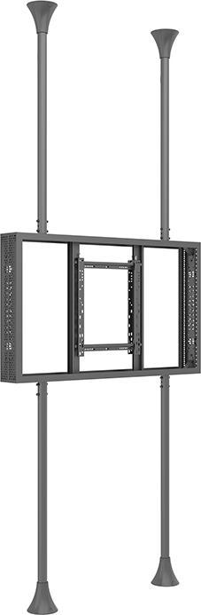 Actual product image Multibrackets M Pro Series Enclosure Floor to Ceiling Mount B2B 55" Medium Black (Mounting- / Adapterplates)