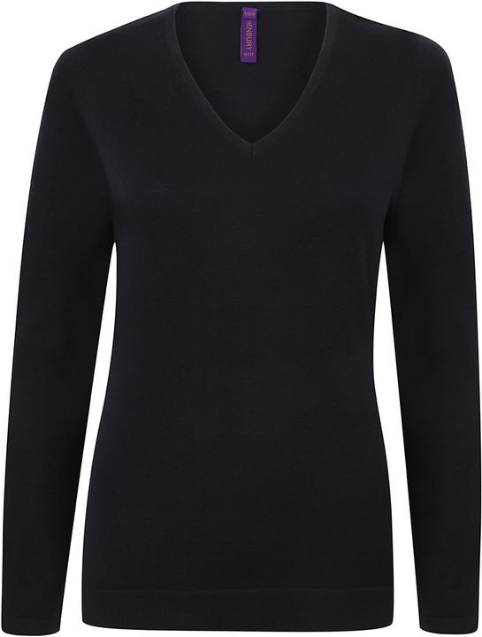 Immagine prodotto Henbury Maglione a maglia fine con scollo a V (L)