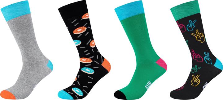 Produktbild Fun Socks CREW Socken 4er Pack (4er Pack, 36 - 40)