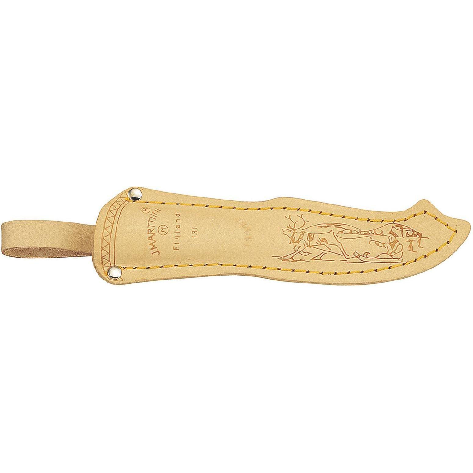 Thumbnail - Marttiini, Taschenmesser, Tundra-Messer, rostfrei, Birkenholz, Lederscheide