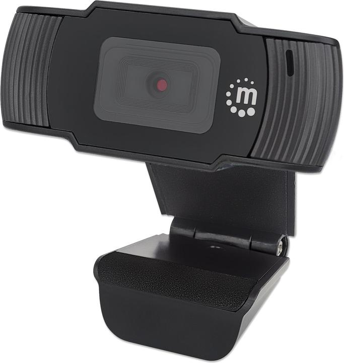 Manhattan Webcam 2 megapixel 1080p Microfoon (2 Mpx)