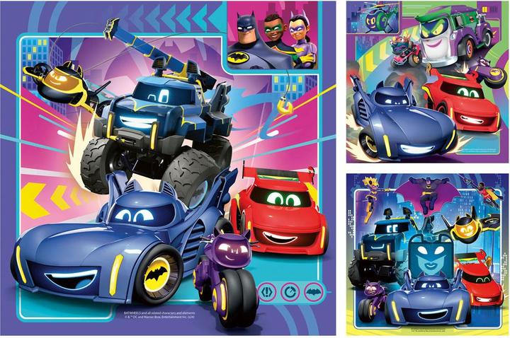 Produktbild Ravensburger Puzzle Batwheels 3x49p (147 Teile)
