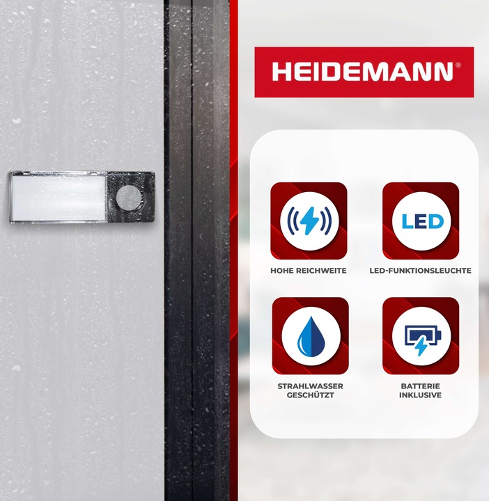 Produktbild Heidemann Funkgong Set HX Style (Kabellos)