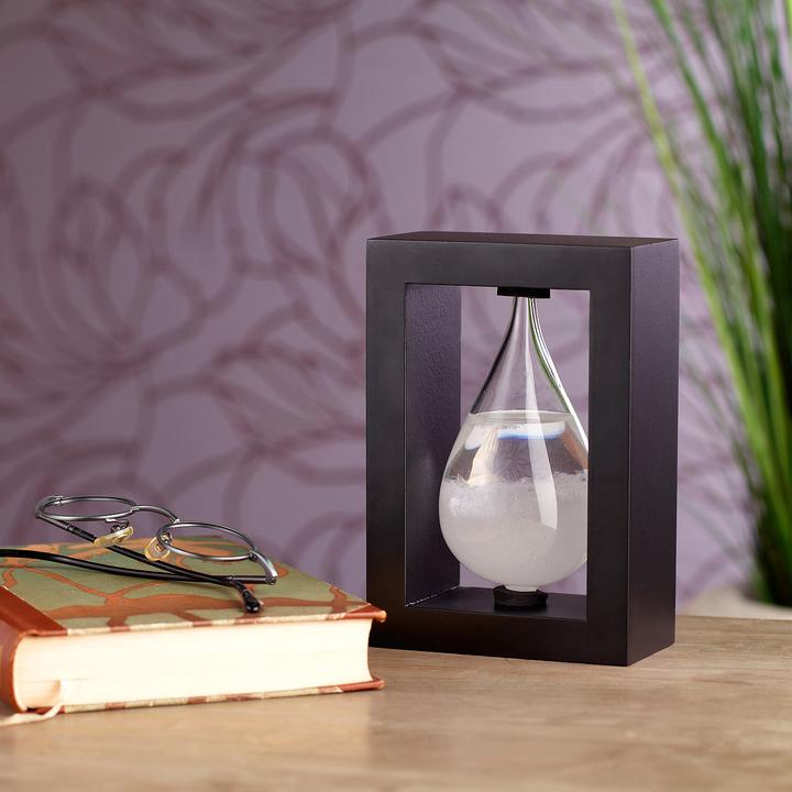 Produktbild Carlo Milano Modernes FitzRoy-Sturmglas in Tropfenform