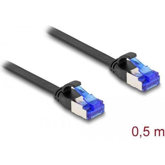 Delock Netzwerkkabel (U/FTP, CAT6a, 0.50 m), Netzwerkkabel