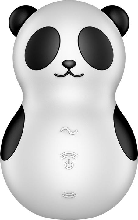 Produktbild Satisfyer Pocket Panda Stimulator & Vibrator Schwarz Weiss