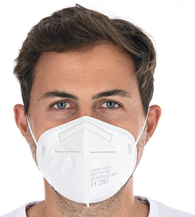 Image du produit Hygostar 10 masques de protection respiratoire FFP2 NR DIN EN 149:2001, A1:2009 (FFP2 NR D, 10 x)