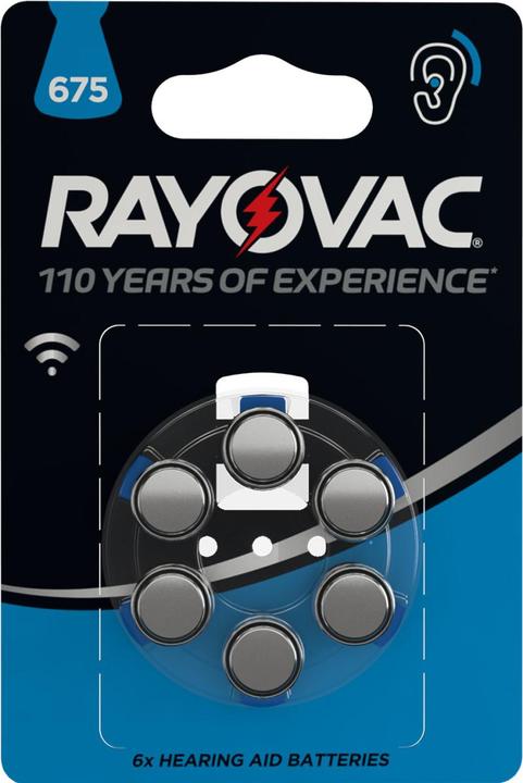 Actual product image Varta Hearing aid batteries (6 pcs., PR44, 640 mAh)
