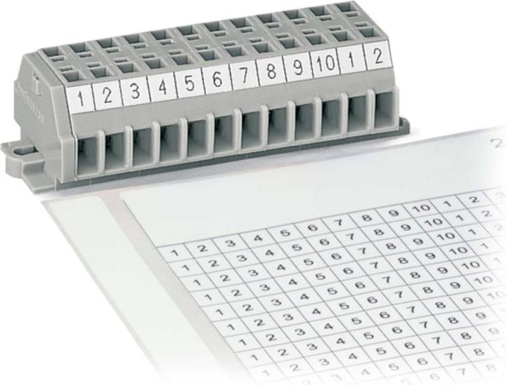 Actual product image Wago Laser label