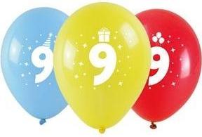 Arpex Luftballons mit Aufdruck 9 28 cm 3 Stk (3 x)