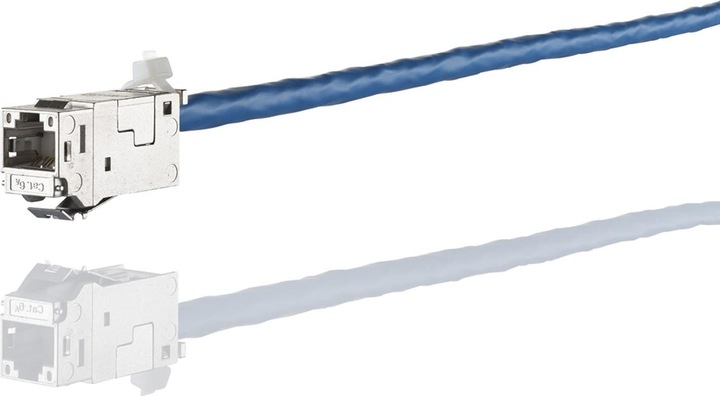 Produktbild Metz Connect Keystone RJ45Einbaumodul CAT 6a (Keystone Modul)