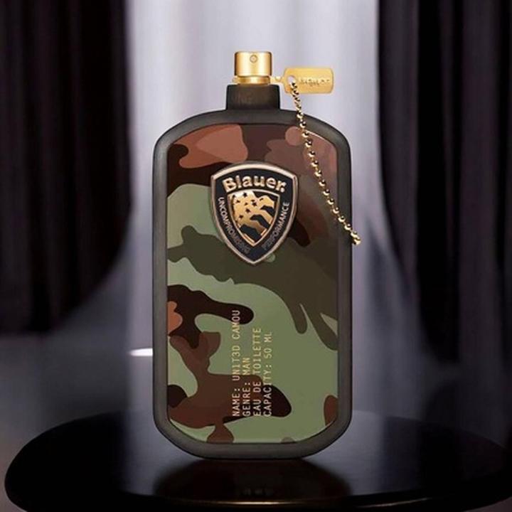 Actual product image Bauer Blue Un1T3D Camou For Men Edt 50Ml (Eau de toilette, 50 ml)