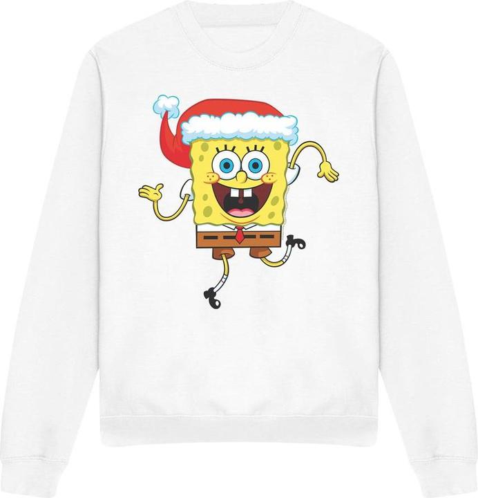 Immagine prodotto Spongebob Squarepants Felpa Natale Cappello da Babbo Natale Adulto Unisex (M)