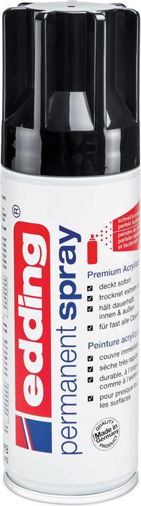 Produktbild Edding Acryllack (Tiefschwarz, 0.20 l)