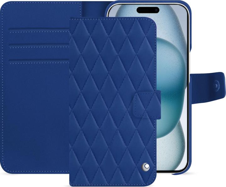 Bleu océan - Couture ( Nappa - Pantone #15458a)