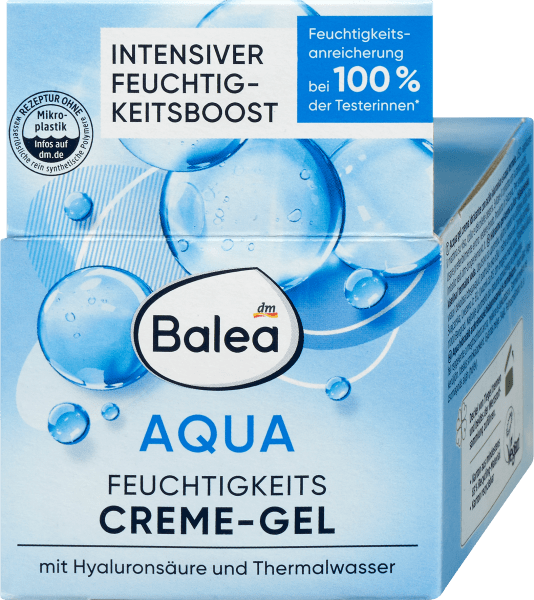 Actual product image dm Balea Face Cream Gel Aqua (50 ml, Day cream)