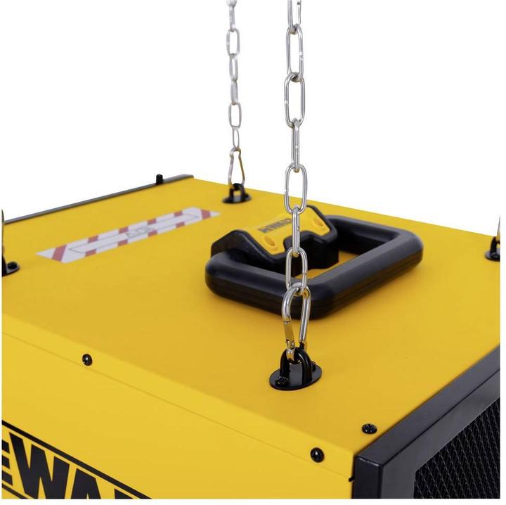 Actual product image DeWalt DWXAF201 Luftreiniger 28 m² Gelb-Schwarz (28 m²)