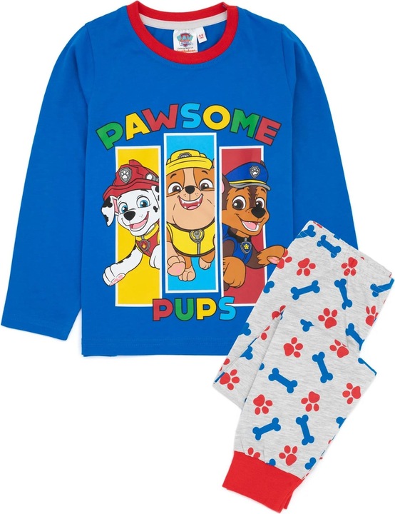 Immagine prodotto Paw Patrol Set pigiama a maniche lunghe per bambini/bambine (122)