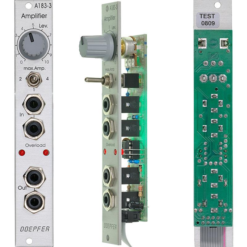 Doepfer A-183-3 Amplifier - Eurorack Module, Sintetizzatore