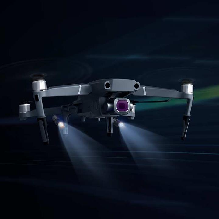 Image du produit Pgytech Rallonge de train d'atterrissage et phares à double LED (Support d'atterrissage pour drones, DJI Mavic 2)