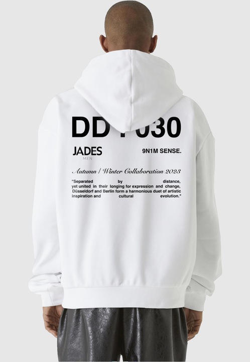 Produktbild 9N1M Sense SENSE X JADES Hoodie White - 133265 (XS)