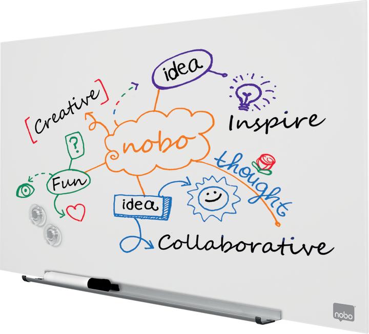 Actual product image Nobo Diamond Glassboard 67 x 38 cm (68 x 38 cm)