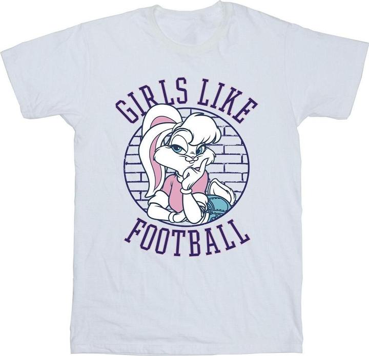 Produktbild Looney Tunes Lola Bunny Girls Like Football TShirt (3XL)