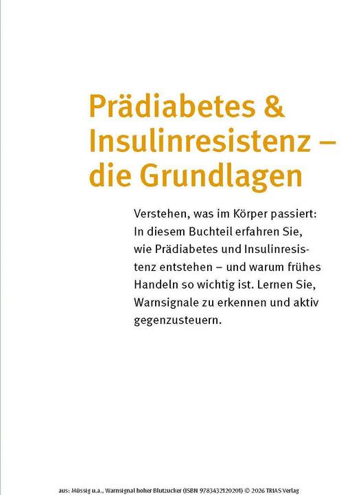 Image du produit Warnsignal hoher Blutzucker