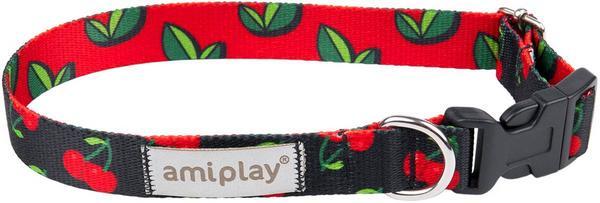 amiplay Necklace Be Happy Cherry S, 15mm/20-35cm (S, Dog, General)