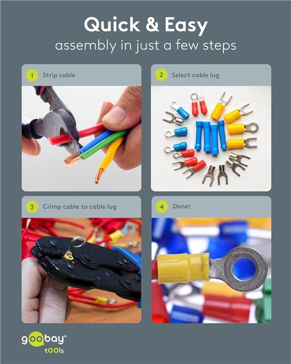 Produktbild Goobay Flachsteckhülse, Rot